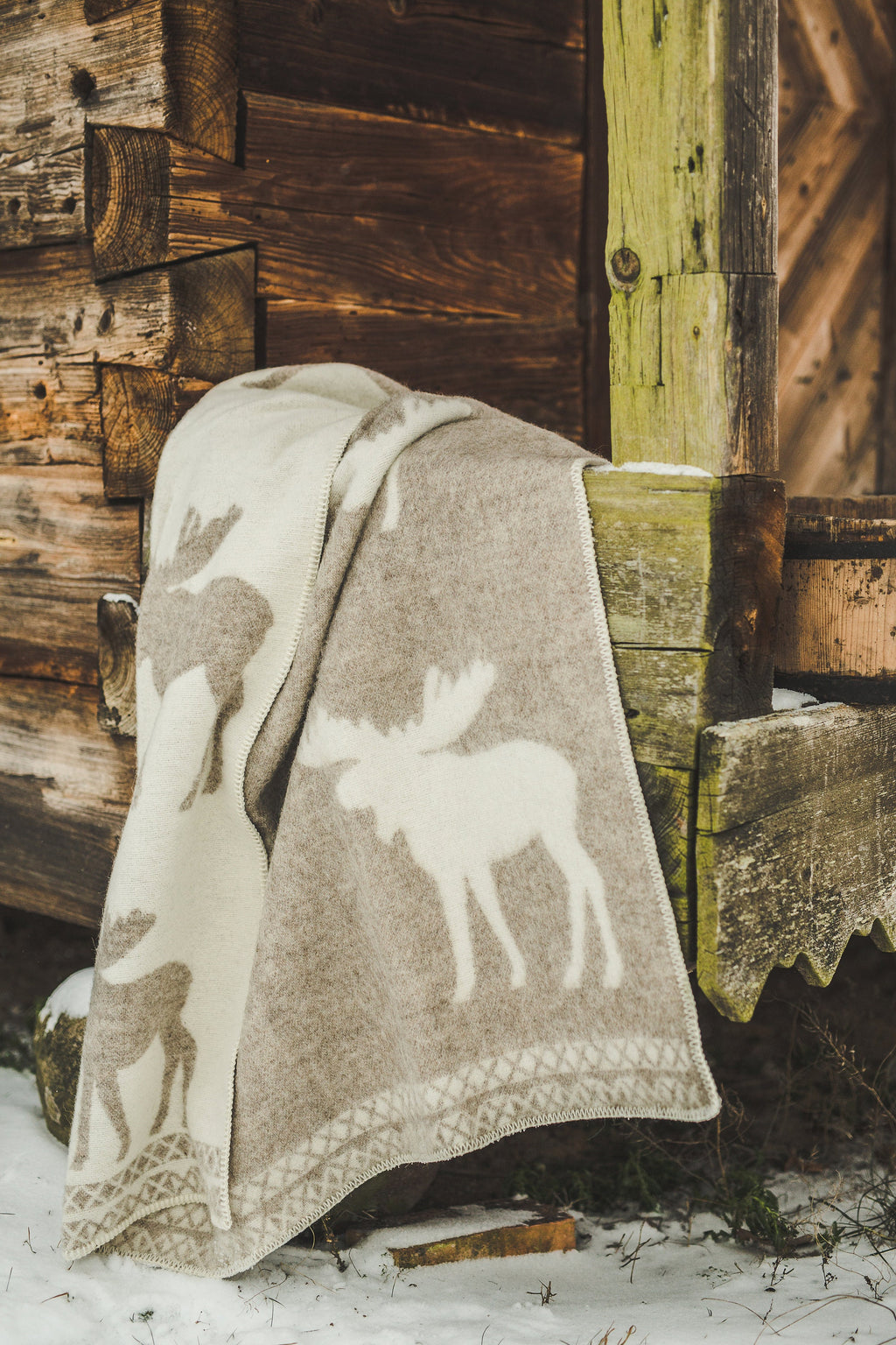 Multiple Colors Wool Blanket Natural New Zealand Wool 130x200cm, Double-sided, Reversible Blanket, Throw Plaid Warm, Moose Gift