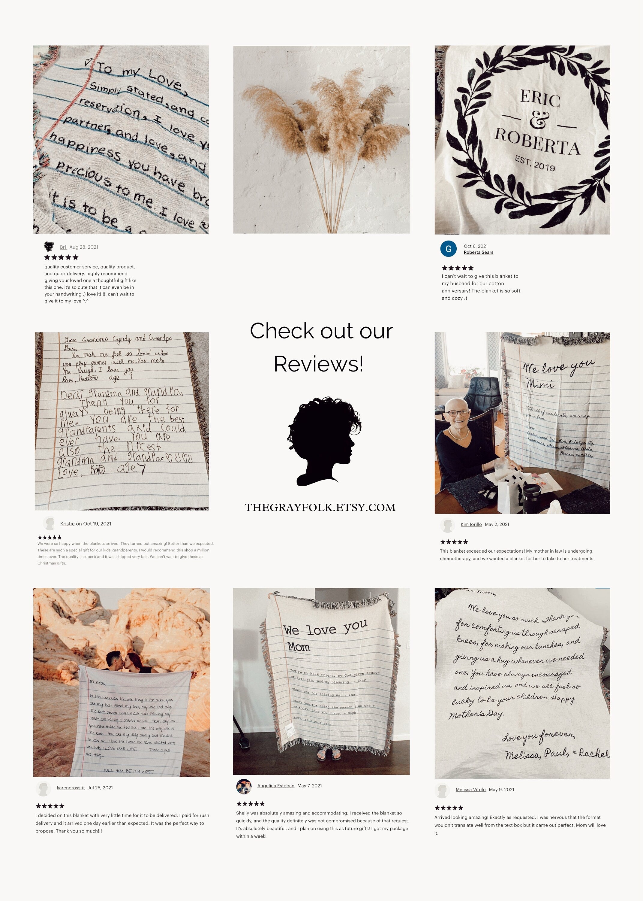 Woven Letter Blanket Handwriting Personalized Gift for Her For Mom Mothers Day Gift Love Letter Anniversary Gift For Girlfriend or Boyfriend