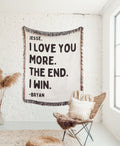 PERSONALIZED ANNIVERSARY Gift for Girlfriend -Cotton Anniversary Gift for Boyfriend Funny Gift for Husband Thoughtful Valentines Gift